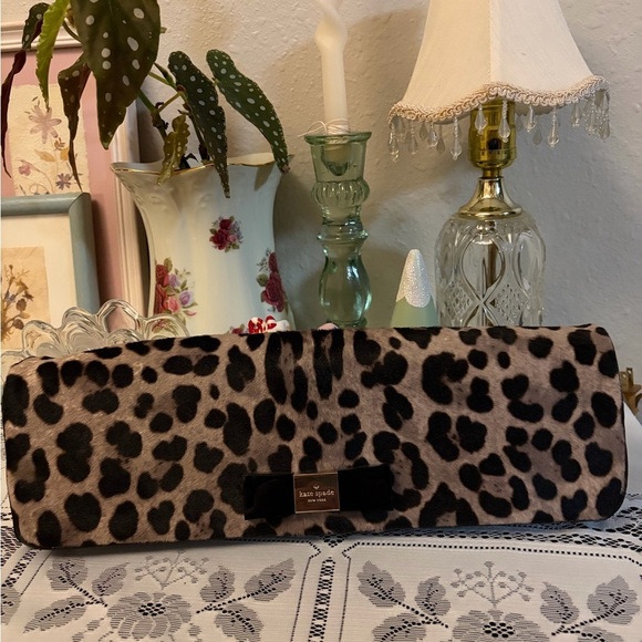 kate spade Handbags - *EUC* Kate Spade New York "Rivas Street Haircalf Milou" clutch